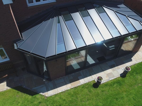 Black Wendland Tiled Conservatory Roofs